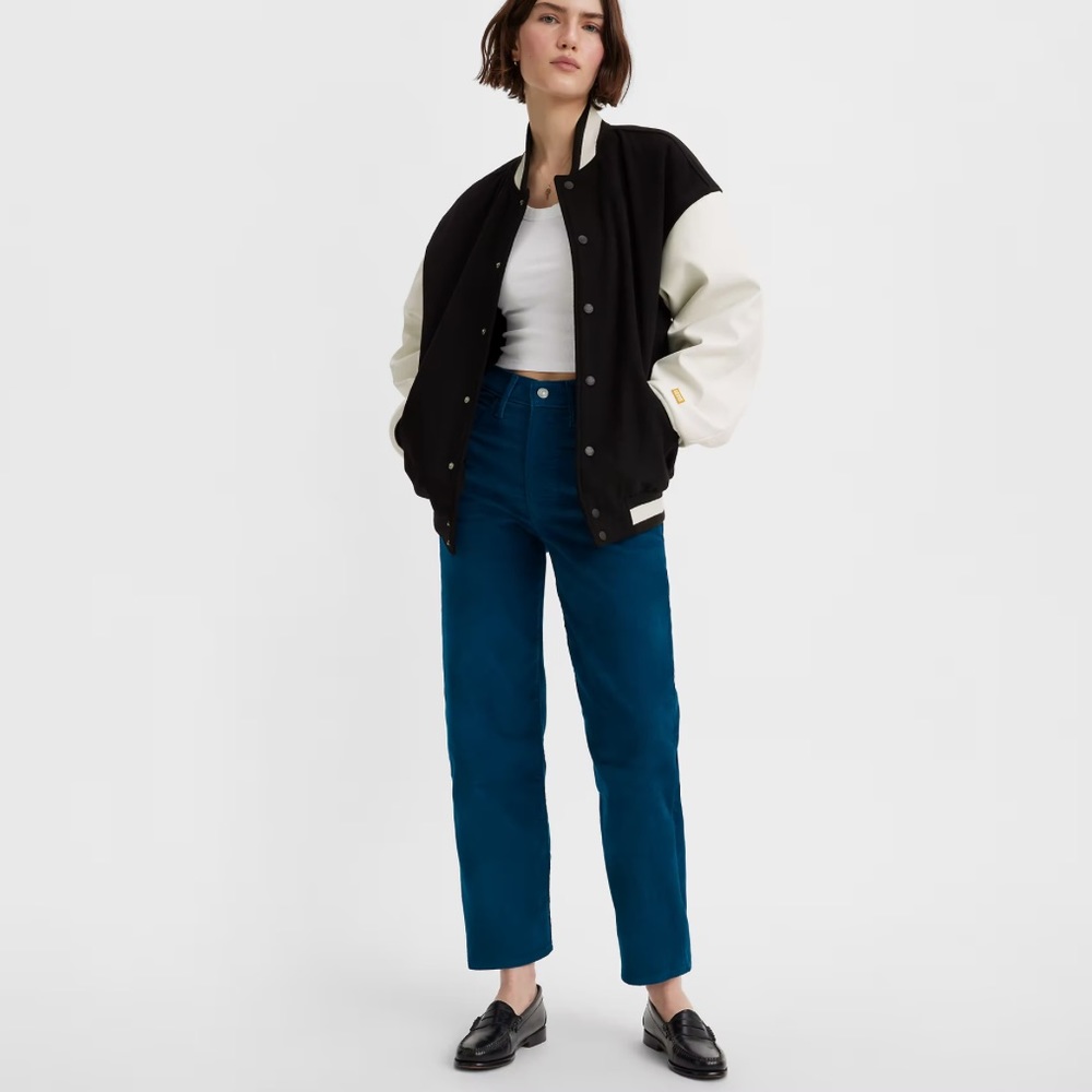 Levi’s ribcage navy cords 27